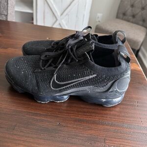 Nike Black Vapormax Flyknit Shoes